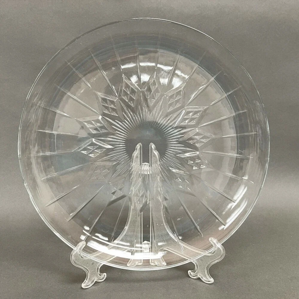 Unmarked clear glass